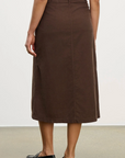 COTTON CORD SKIRT