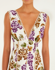 VISCOSE MIDI DRESS