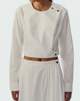 ZIGGY POPLIN BLOUSE