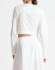ZIGGY POPLIN BLOUSE