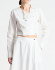 ZIGGY POPLIN BLOUSE