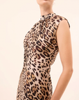 GISELLE LEOPARD DRESS