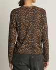 LEOPARD TWIST TOP
