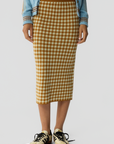 CHECK SKIRT
