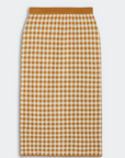CHECK SKIRT