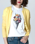 SCOOP & BLOOM TEE