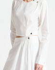 ZIGGY POPLIN BLOUSE