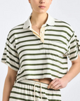 INDIRA STIPPED TOP