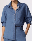 PIA DENIM SHIRT